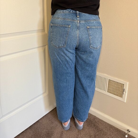 Blue Mom Jeans - Picture 2 of 7
